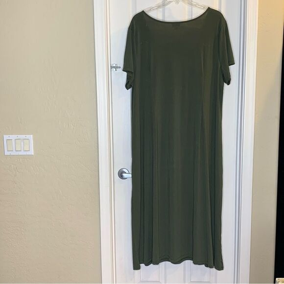 Avenue Olive Cinch Belted Design Front Dress Size 30/32 - Picture 2 of 10